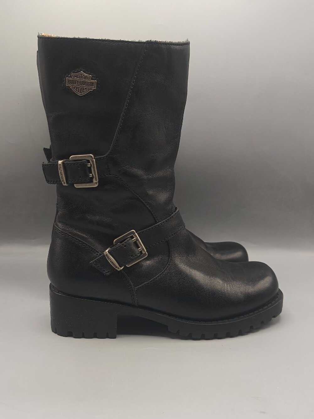 Harley Davidson Womens Size 6.5 US Addison Motorcycle Boots 84174 Pre-Owned